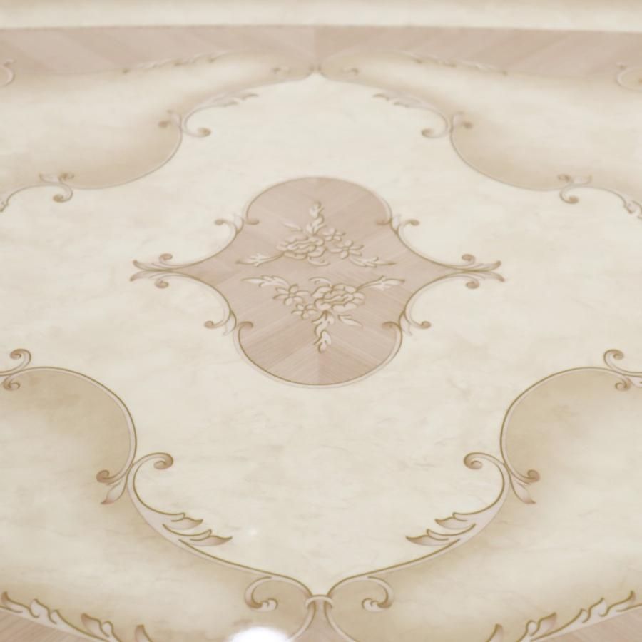 サルタレッリ ヴェルサイユ 180cmダイニングテーブル アイボリー