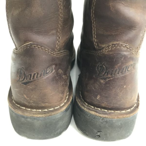 希少モデル/USA製☆ダナー/Danner☆BULL RUN 8/本革/レザー/ワークブーツ【9.5/27.5/茶】15550/ブルラン/Leather/Boots/shoes◇bWB107-2  - メルカリ