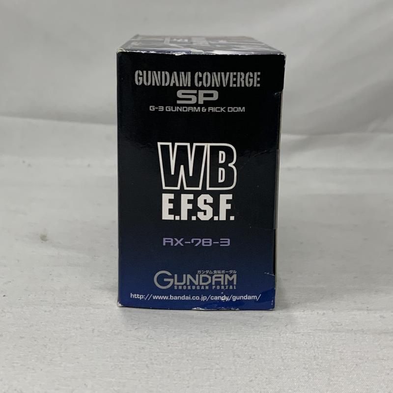 中古】未開/箱ｲﾀﾐ)GUNDAM CONVERGE SP G-3ｶﾞﾝﾀﾞﾑ&ﾘｯｸﾄﾞﾑ 東京