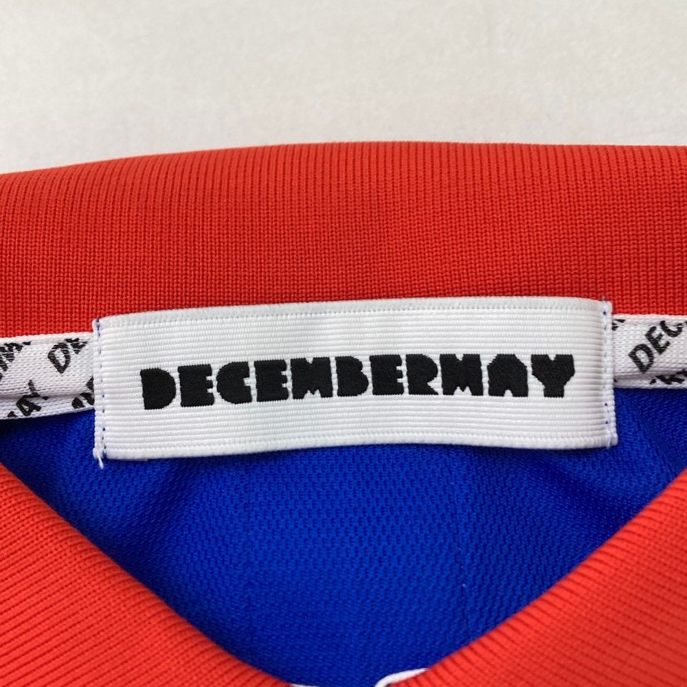 サイズ：M DECEMBERMAY ディセンバーメイ ハーフジップ 半袖