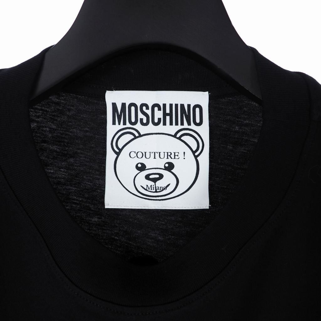 極美品 BOUTIQUE MOSCHINO モスキーノ ワンピース S 黒 MOSCHINO（モスキーノ）ワンピース 黒 サイズ:40(M位