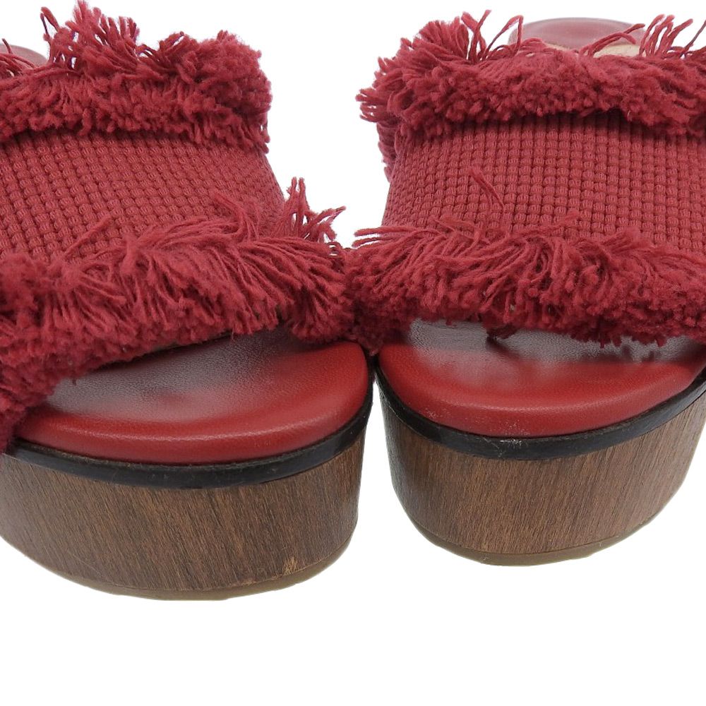 JIMMY CHOO ジミーチュウ 美品 DEEDEE 80 ウェッジソール