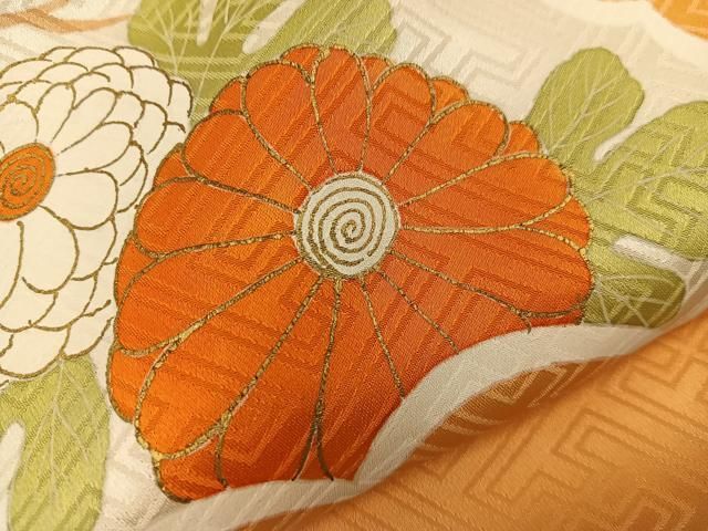 豪華振袖 雲重ね飛鶴文