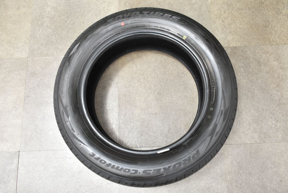 新車外し 2024年製 225/60R18 トーヨー アルファード ハリアー 新車外し 2024年製 225/60R18 トーヨー アルファード ハリアー