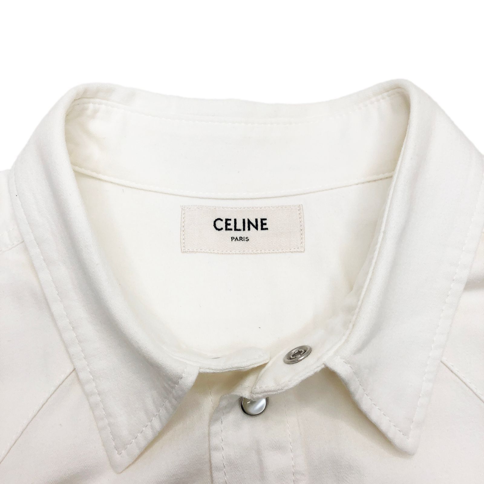 CELINE セリーヌ オーバーサイズTシャツ XS 星条旗 オーバーサイズ セリーヌ 16 T シャツ ジャージー メッシュ
