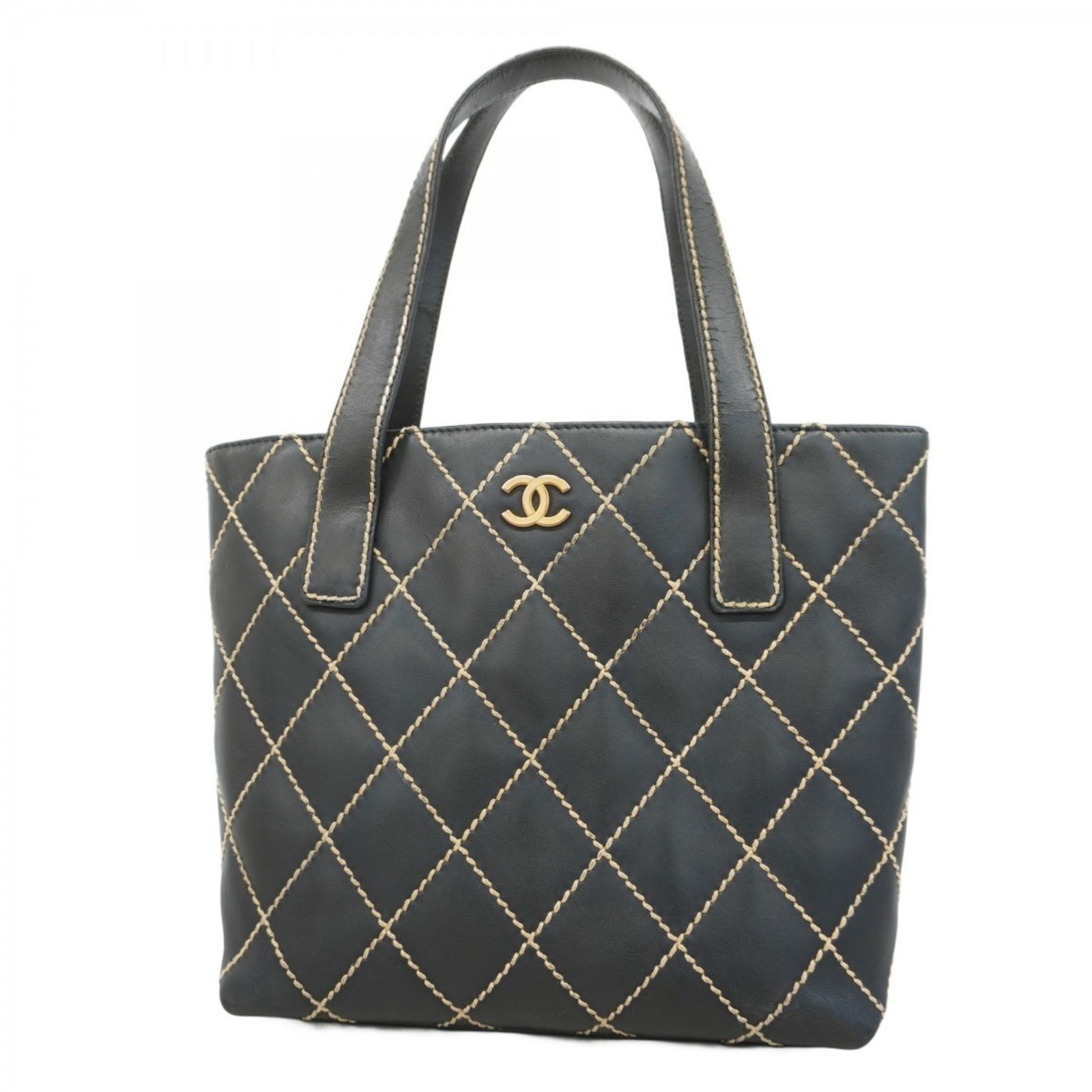 シャネル(Chanel) シャネル トートバッグ ワイルドステッチ