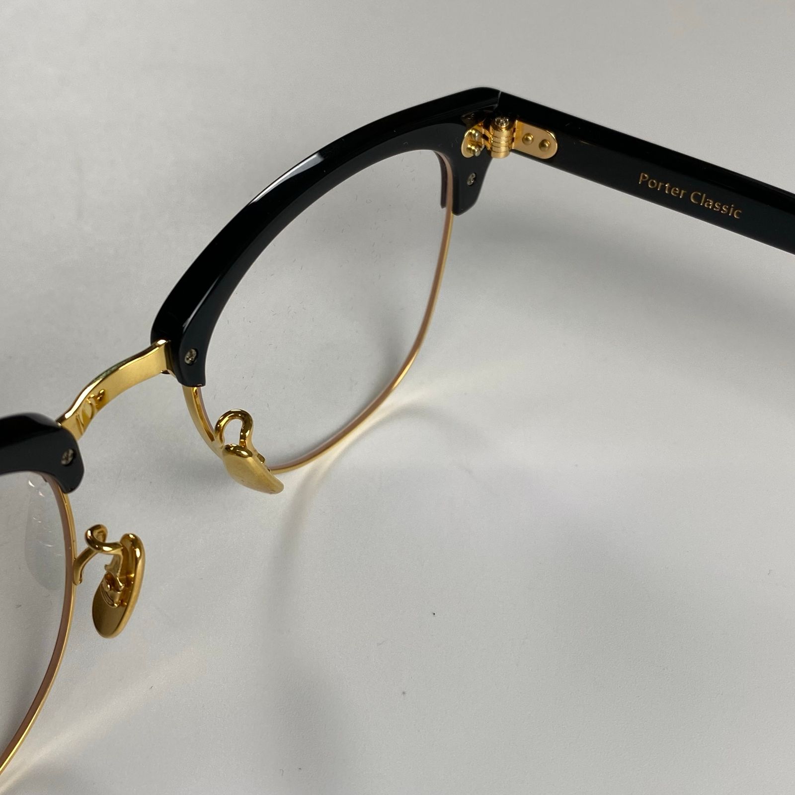 極美品】 Porter classic × 金子眼鏡 / サーモント型 Smith Rivet 