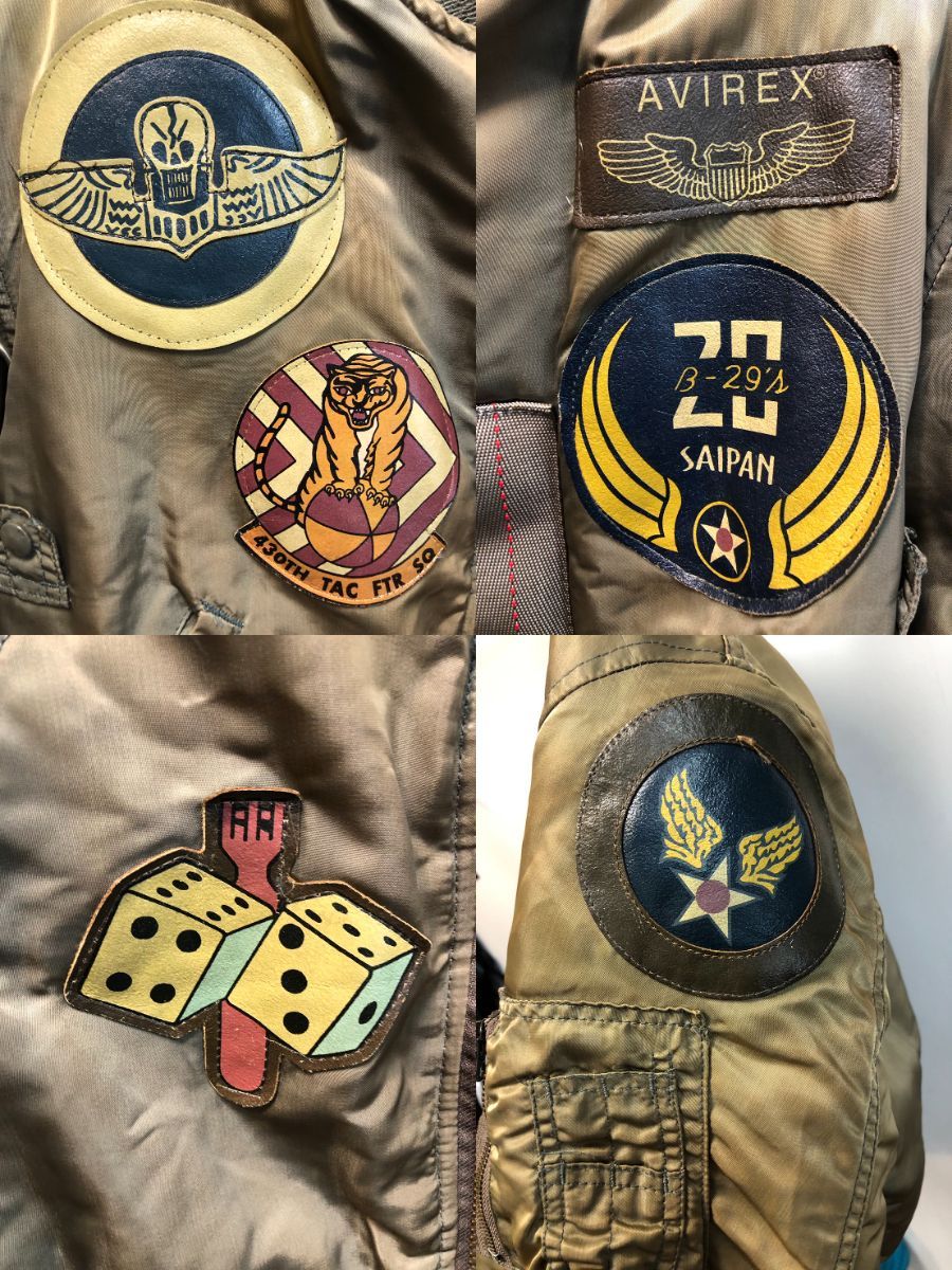 ◇AVIREX アヴィレックス MA-1 フライトジャケット トップガン