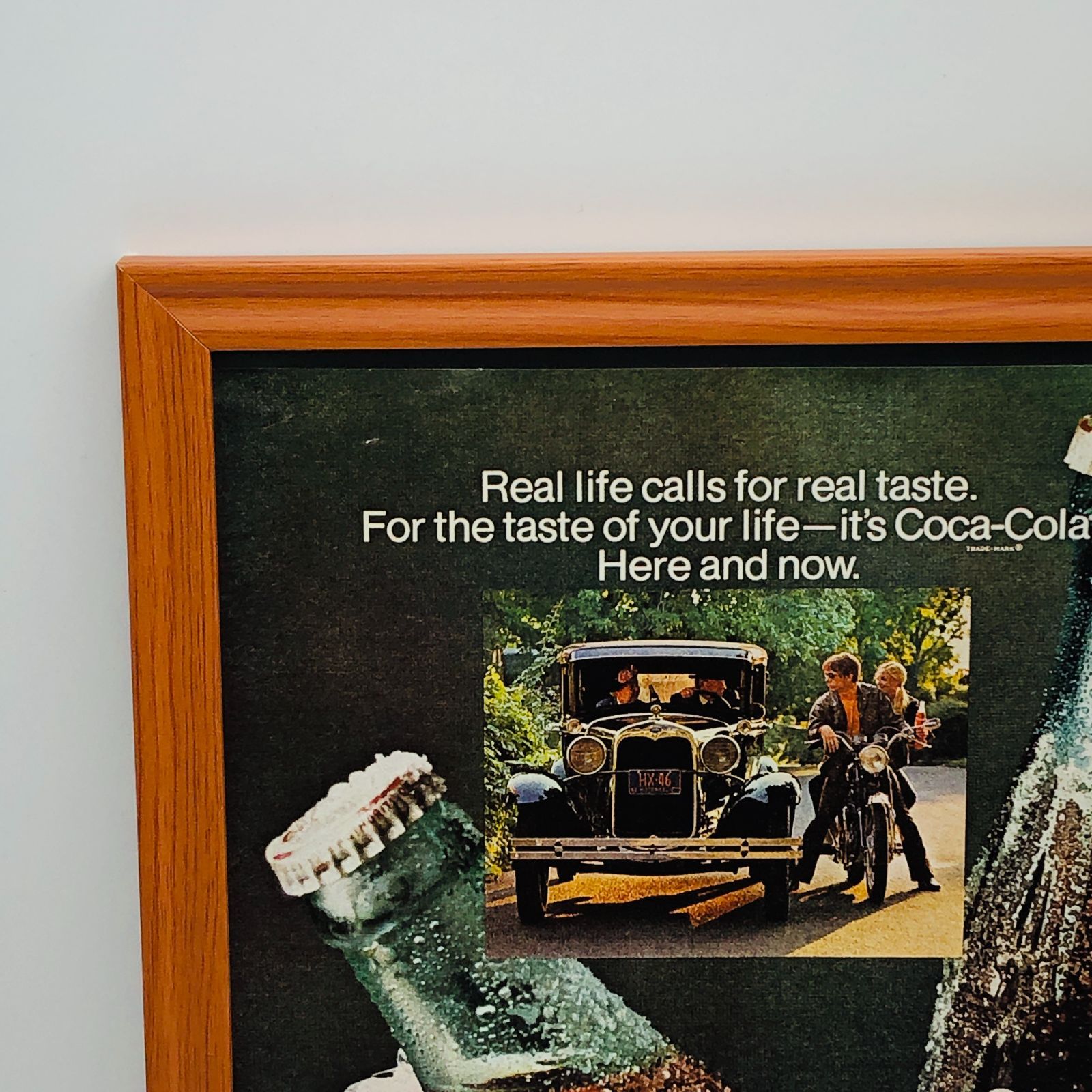 1910年代ヴィンテージCoca-Cola 広告ポスター 木製フレーム付き 71Z4sKMoEfS._AC_UL210_SR210,