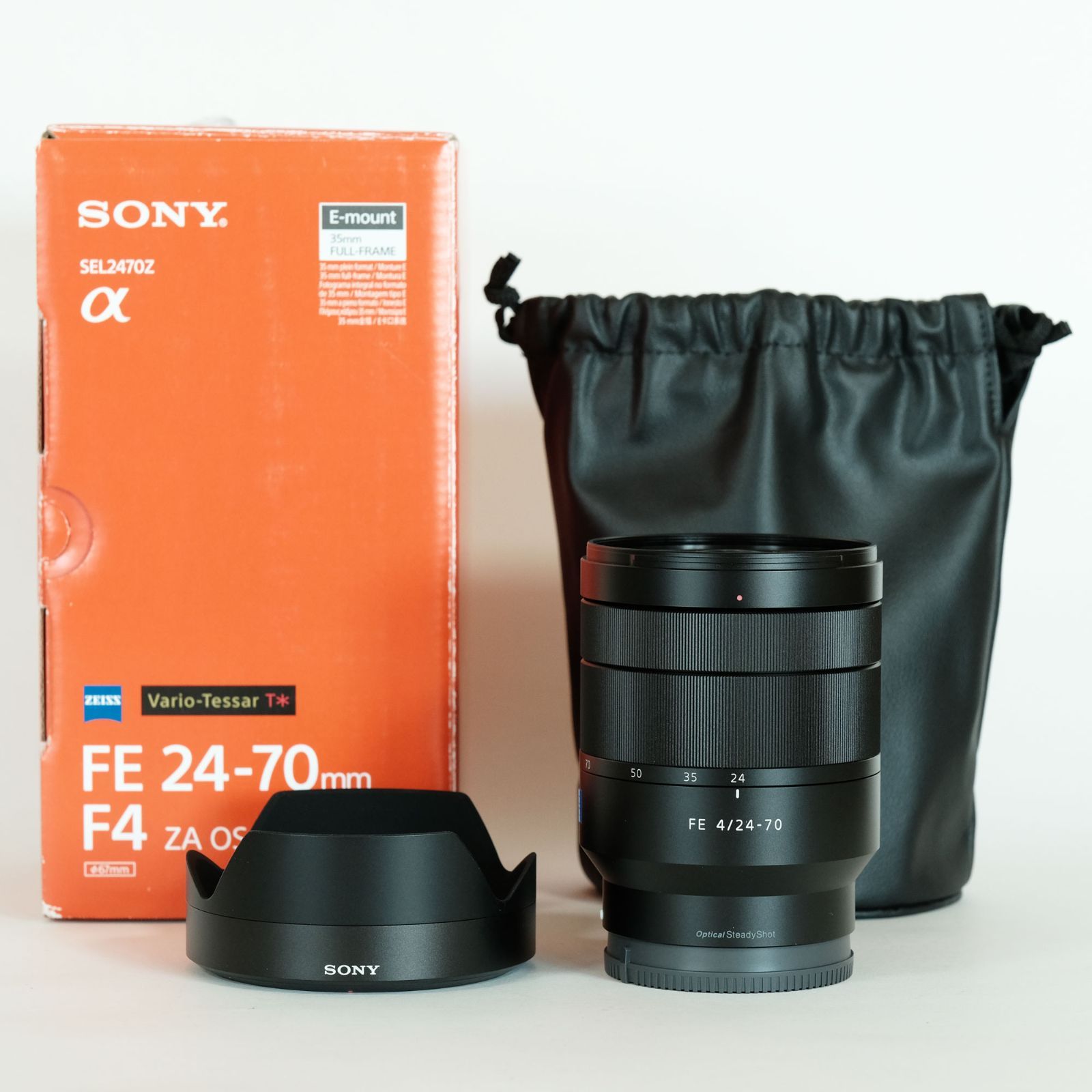 極美品] SONY Vario-Tessar T＊ FE 24-70mm F4 ZA OSS SEL2470Z / ソニーEマウント / フルサイズ  - メルカリ