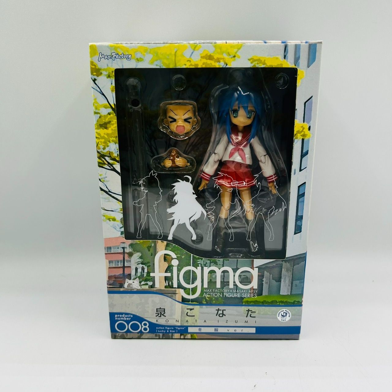 未開封 MAX FACTORY らき☆すた figma 泉こなた，柊つかさ，かがみ