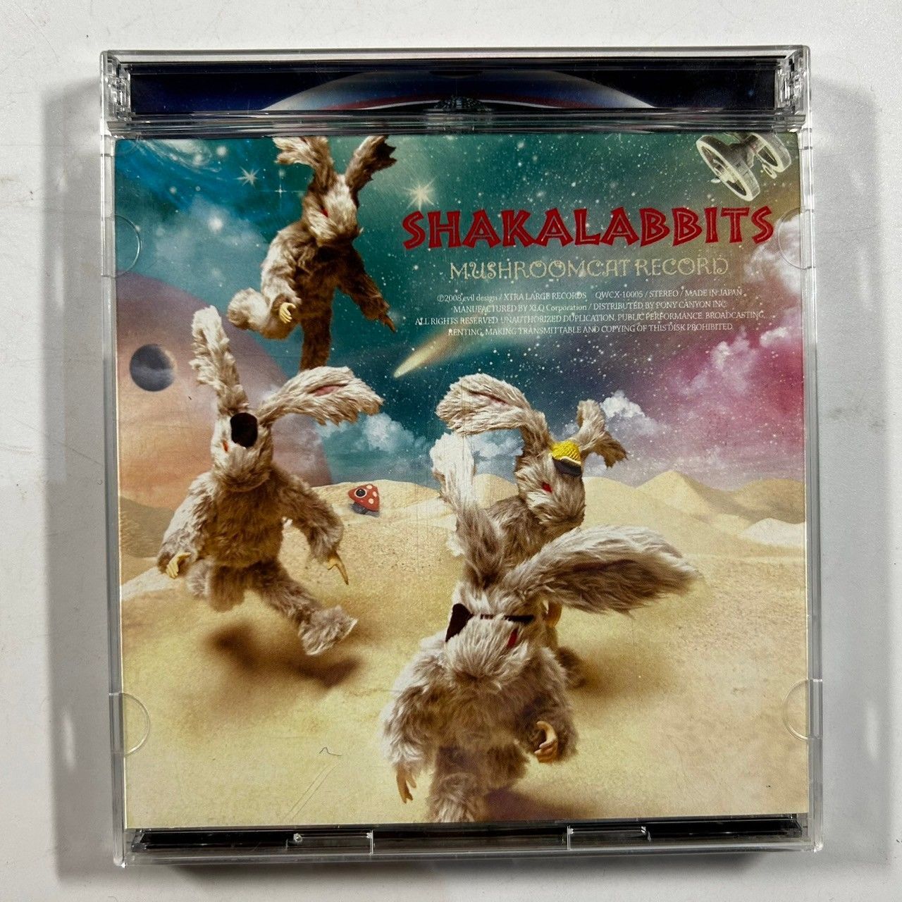 音楽CD MUSHROOMCAT RECORD SHAKALABBITS (管理番号：PLS4734