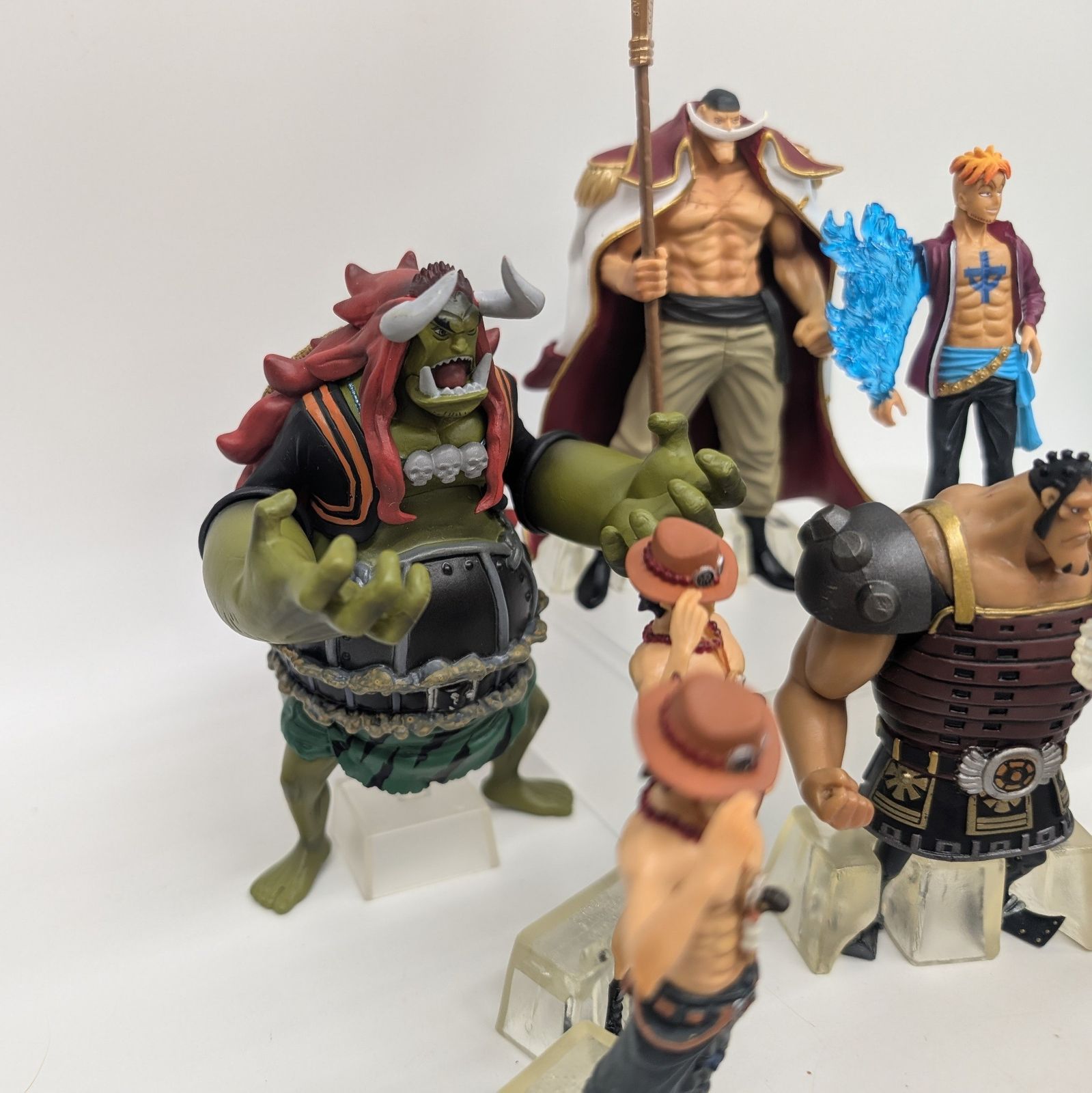 ワンピース ONE PIECE 超造形魂 白ひげ海賊団 7種 コンプ 希少