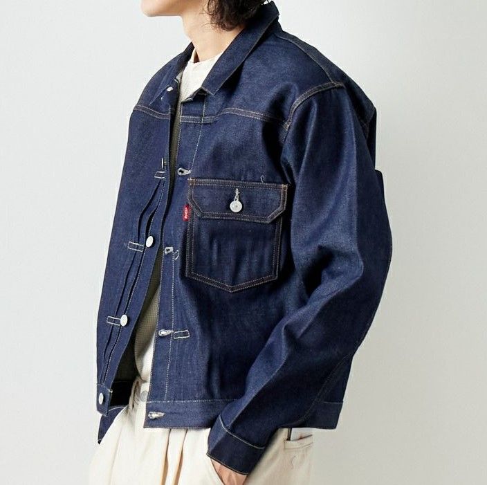 リーバイス　1st デニムシャケット　ブラックデニム 楽天市場】LEVI'S リーバイス VINTAGE 1936モデル TYPE I