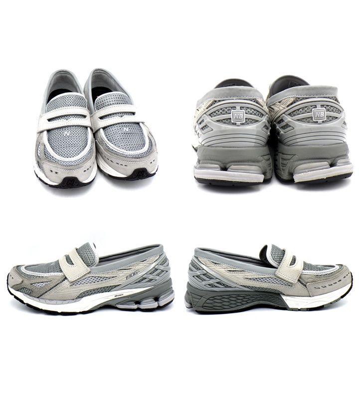 ニューバランス　new balance U1906LOC 29.0 ローファー NEW BALANCE U1906LOB LOAFER SILVER METALLIC/CREAM