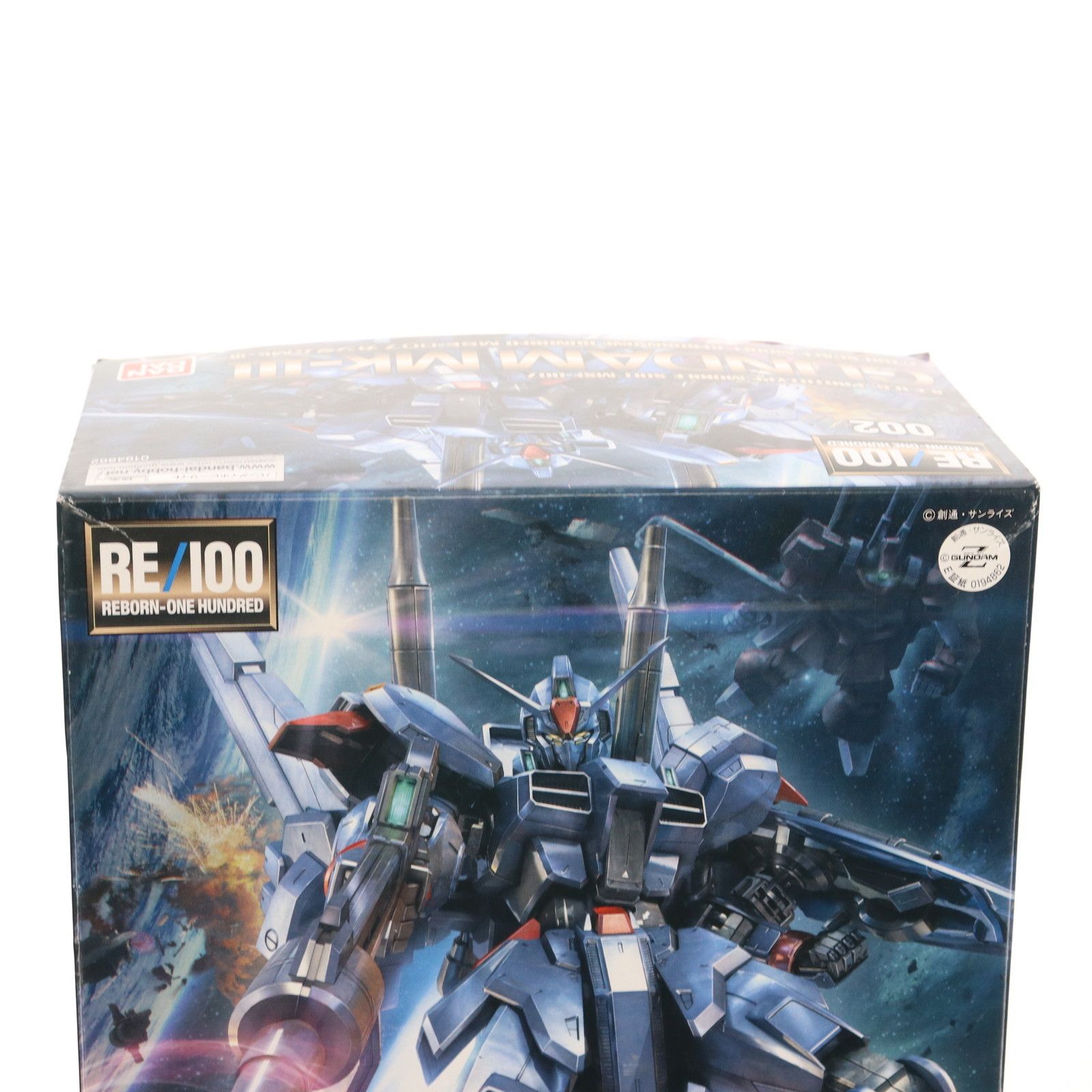 BANDAI - RE/100 1/100 ガンダムMk-III 機動戦士Zガンダム MSV プラモデル(2279783) バンダイ RE/100 1/100 ガンダムMk-III 機動戦士Zガンダム MSV プラモデル