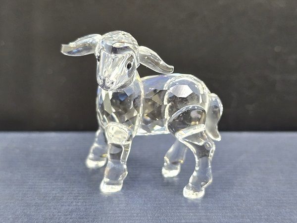 未使用展示品】 スワロフスキー SWAROVSKI クリスタル ベビーシープ