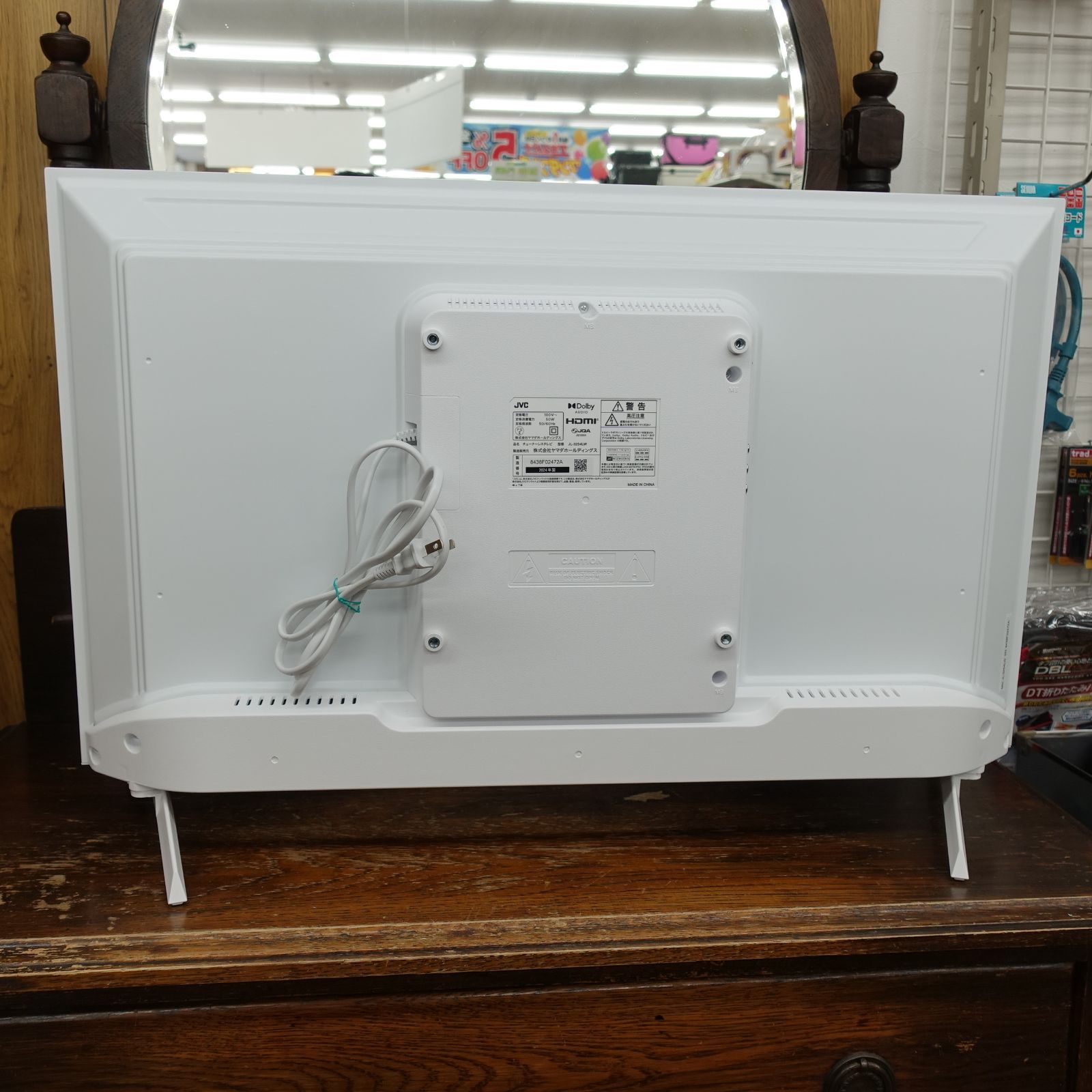 【新品】JVC 32V型 Google TV JL-32S4LW JVC JL-32S4LW [32インチ ホワイト] 価格比較 - 価格.com