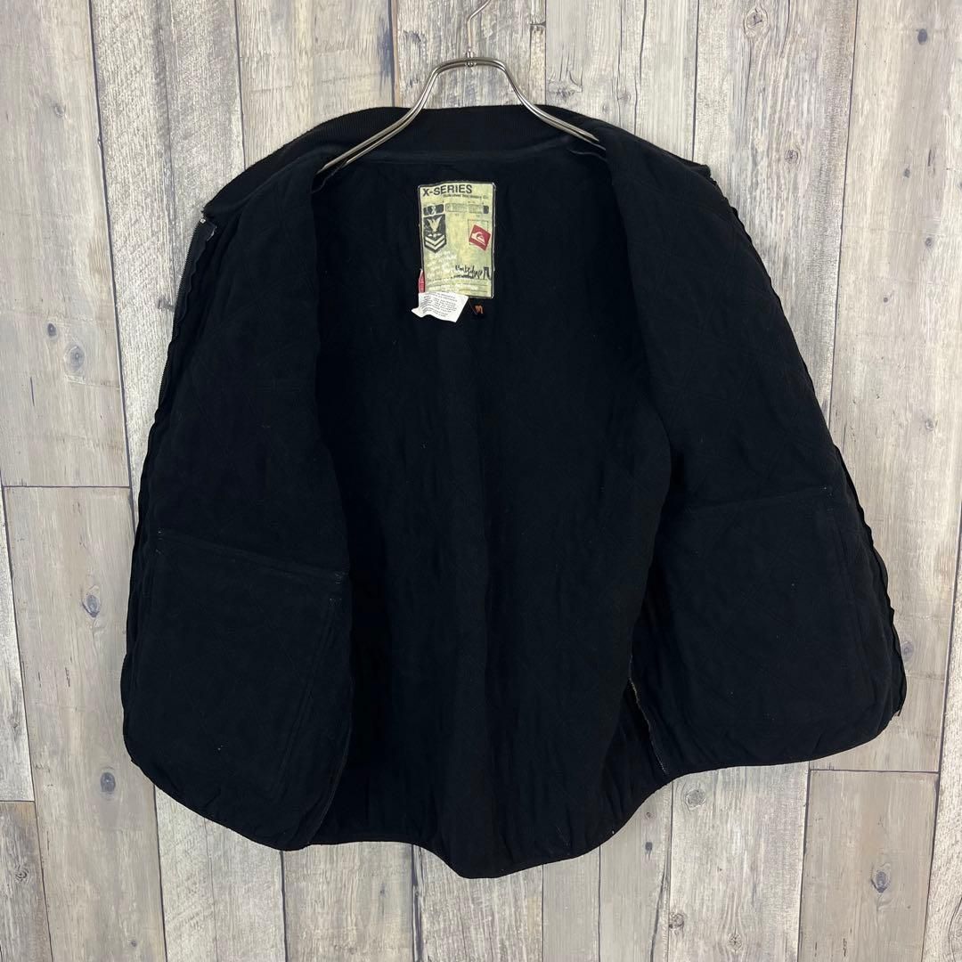 OLD QUIKSILVER 00s クイックシルバー 迷彩 中綿 ダウンベスト - メルカリ