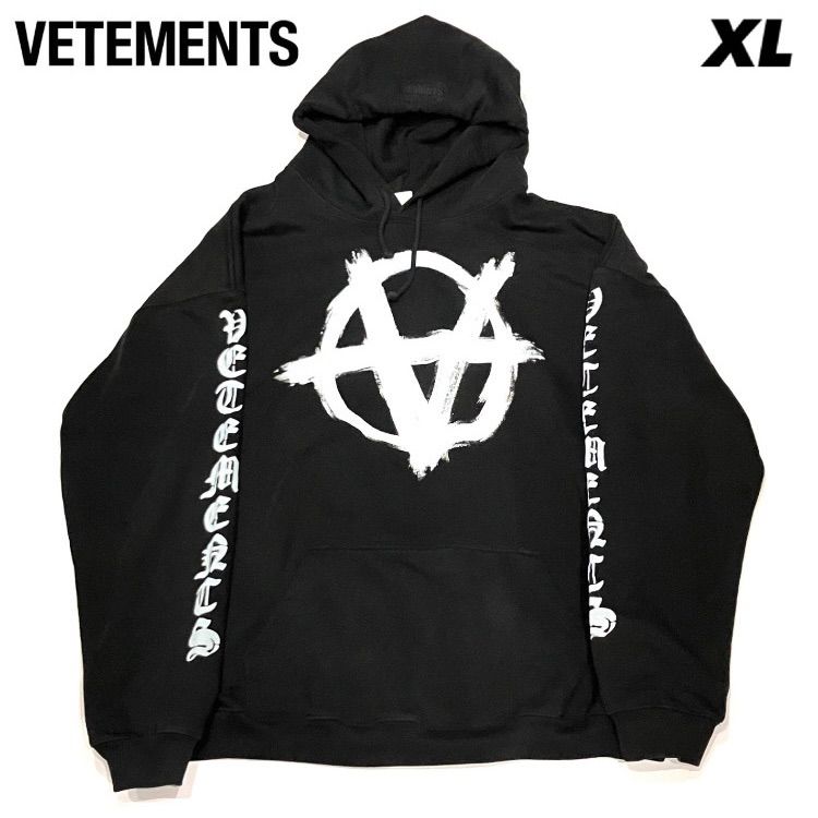 VETEMENTS ヴェトモン 21SS ANARCHY LOGO HOODIE UE51TR650B VETEMENTS ヴェトモン 21SS ANARCHY LOGO HOODIE UE51TR650B
