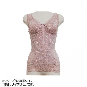 TAMURA Yauco 総レース多機能ボディシェーパー TYP90 アッシュローズ LL-TYP90-111-LL