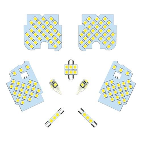 マツダ CX-5 KE系 ZXREEK マツダ CX-5 KF KE LED ルームランプ 爆光 6000K ホワイト セット アテンザ GJ 設計 純正交換 CX-5 KE系 アテンザ セダンワゴン GJ系 車内灯 室内灯 126発 3chip 5050 S