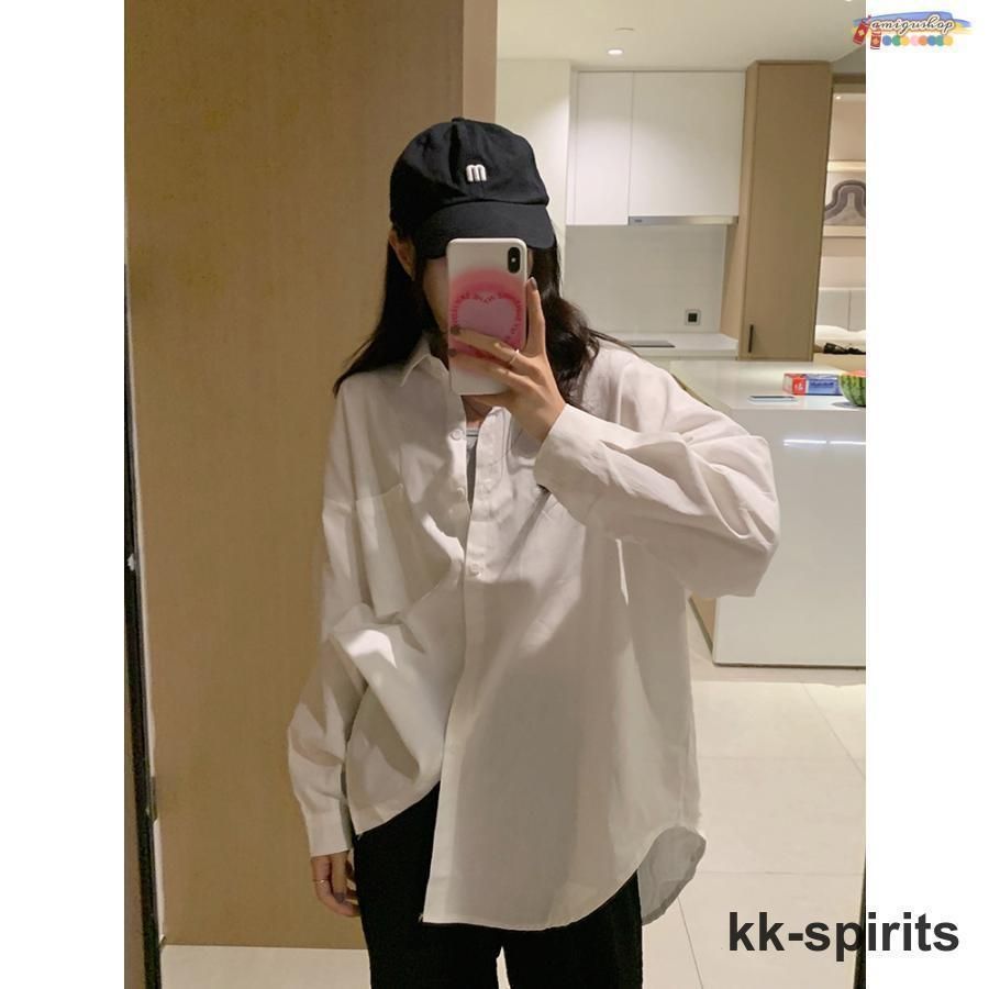 シャツ tシャツレディース 春秋 無地 トップス 長袖 小柄 シャツ 大きいサイズ トールサイズ ゆったり バンドカラー ノーカラー カジュアル シャツ tシャツレディース 春秋 無地 トップス 長袖 小柄 シャツ