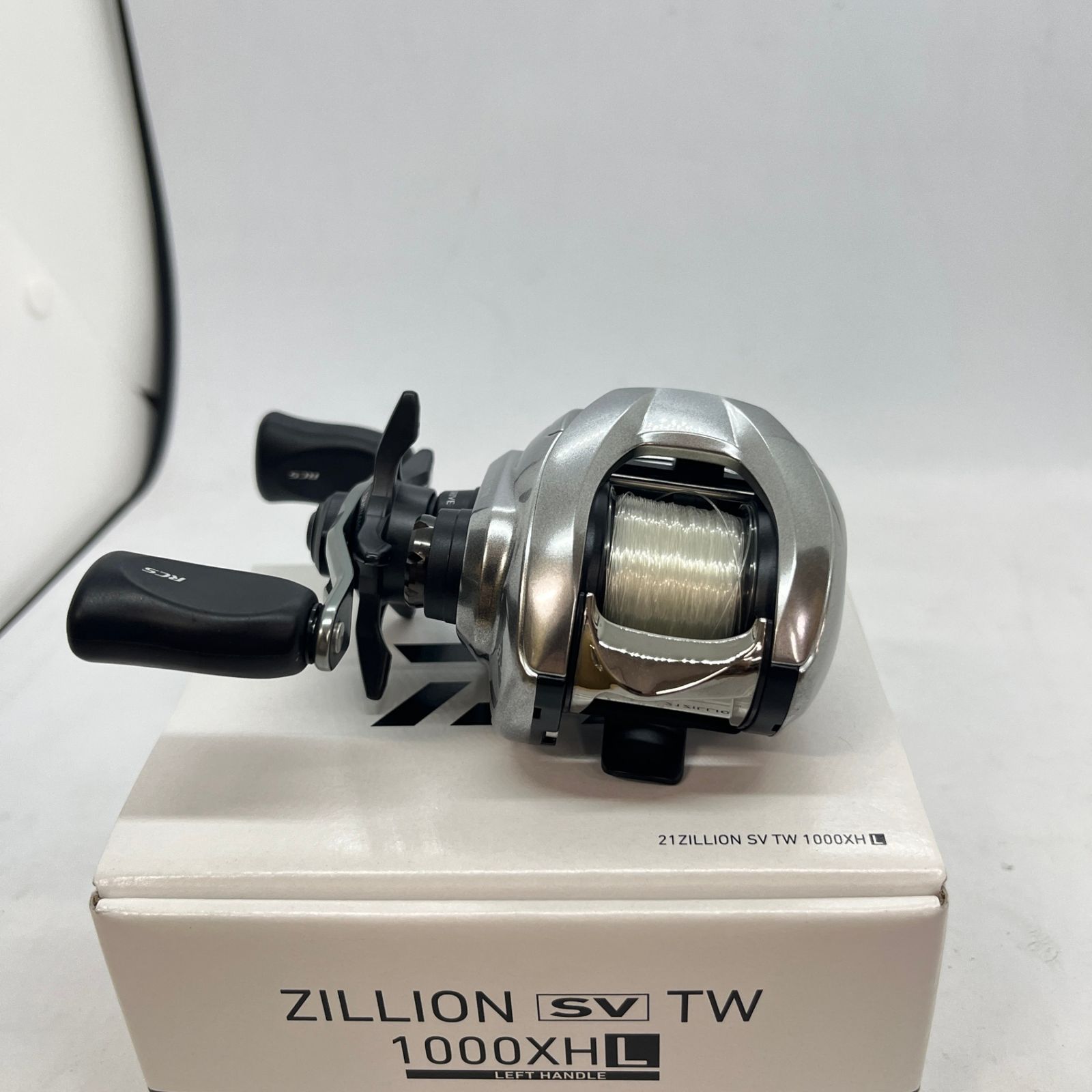 【美品】DAIWA ダイワ 21ZILLION SV TW 1000XHL LEFT HANDLE 21ジリオン 釣具 リール 左