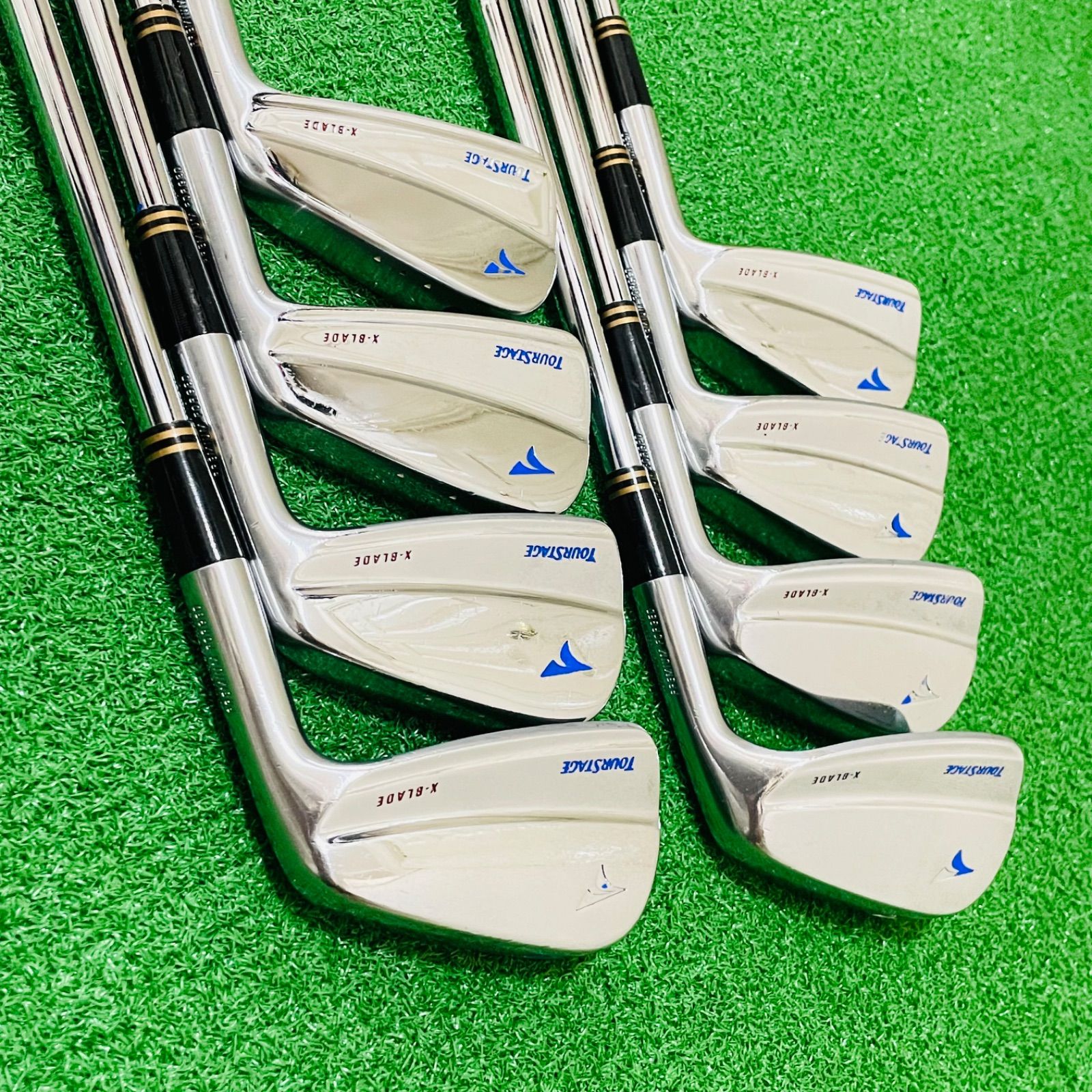 X-BLADE ツアーステージ メンズ ゴルフ アイアン　8本 S マッスル ☆激レア マッスルバック アイアン☆ツアーステージ X-BLADE MB 8本