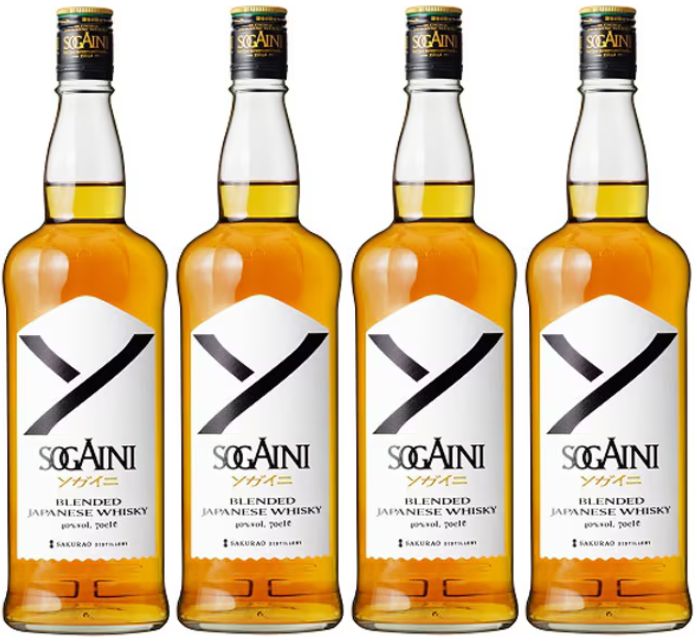 サクラオブルワリーアンドディスティラリー ブレンデッドジャパニーズウイスキー SOGAINI ソガイニ ALC40 700ml 4本 USTAUSTRALIA_COM_AU