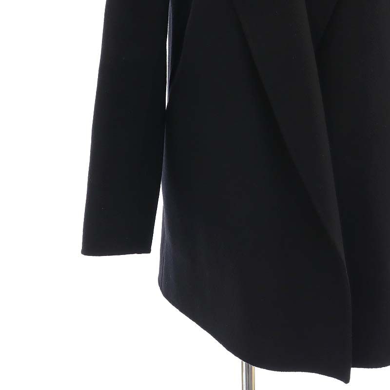 セオリー Luxe New Divide カシミヤ混 ショートコート ブラック