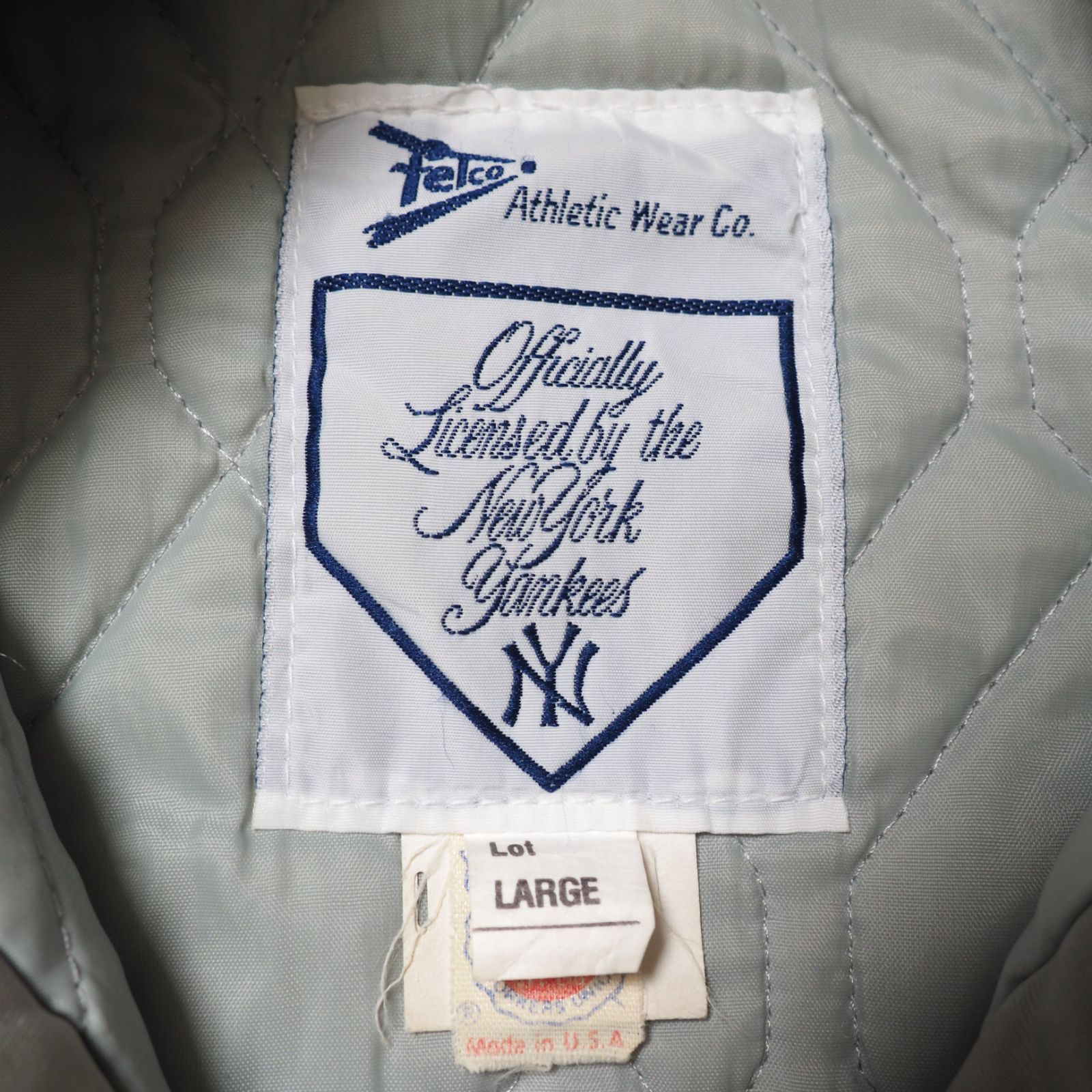80s 90s YANKEES ヤンキース スタジャン フェルコ FELCO USA製
