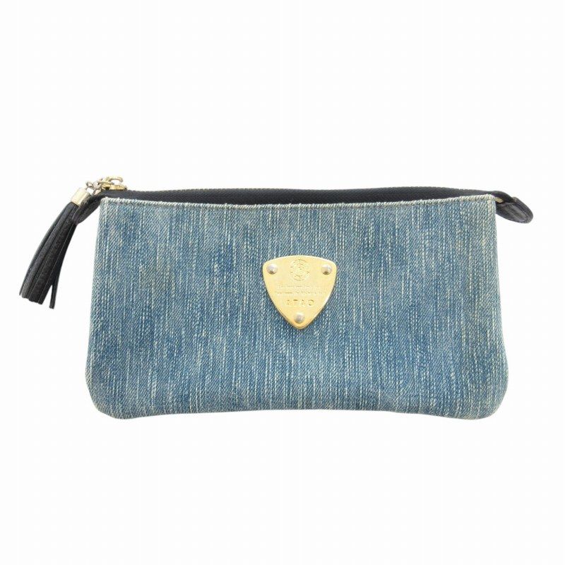 アタオ ブーブー デニム ショルダー 財布 アタオ ブーブー デニム ショルダー ポシェット 財布 ウォレット