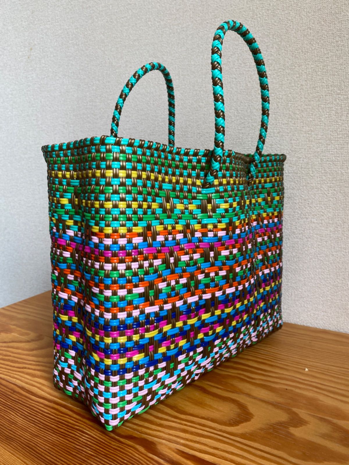 #G22-L3-Mサイズ　メキシコ　オアハカ　メルカドバッグ G767-L3-Mサイズ メキシコ オアハカ メルカドバッグ - メルカリ
