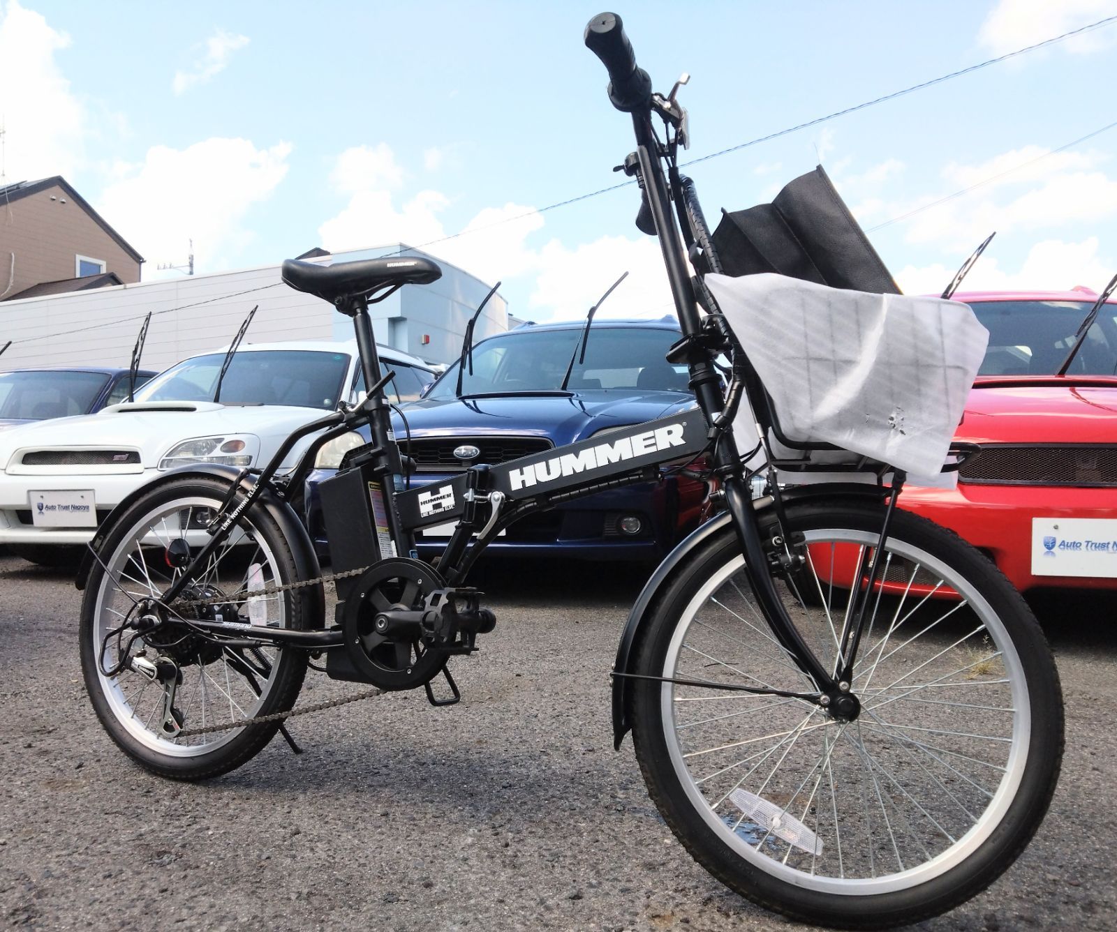 楽天市場】HUMMER電動アシスト自転車 20インチ折り畳み 外装6段変速