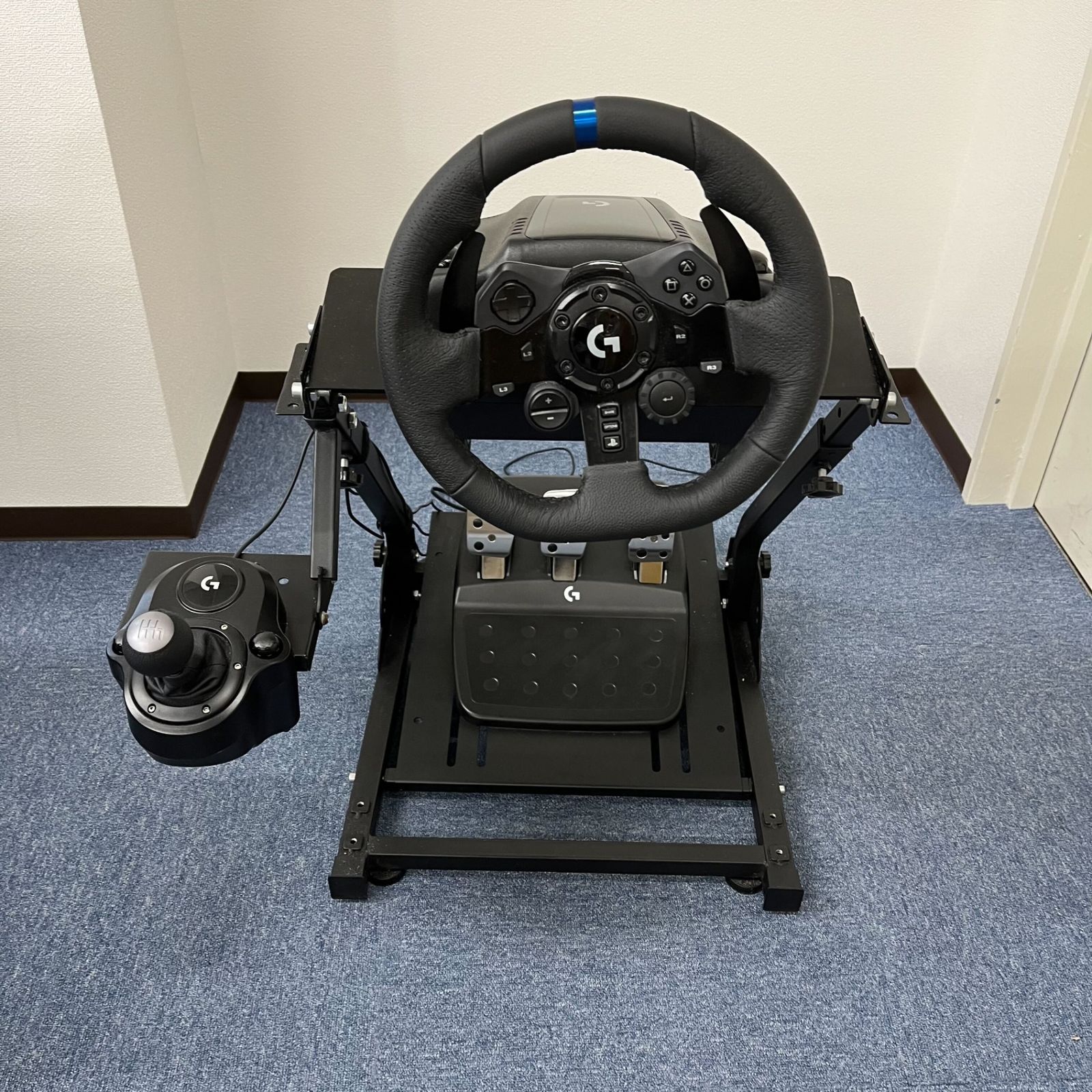 ロジクールG923 ハンコン シフター Logitech G923 ステアリングコントローラー シフター付き 一年