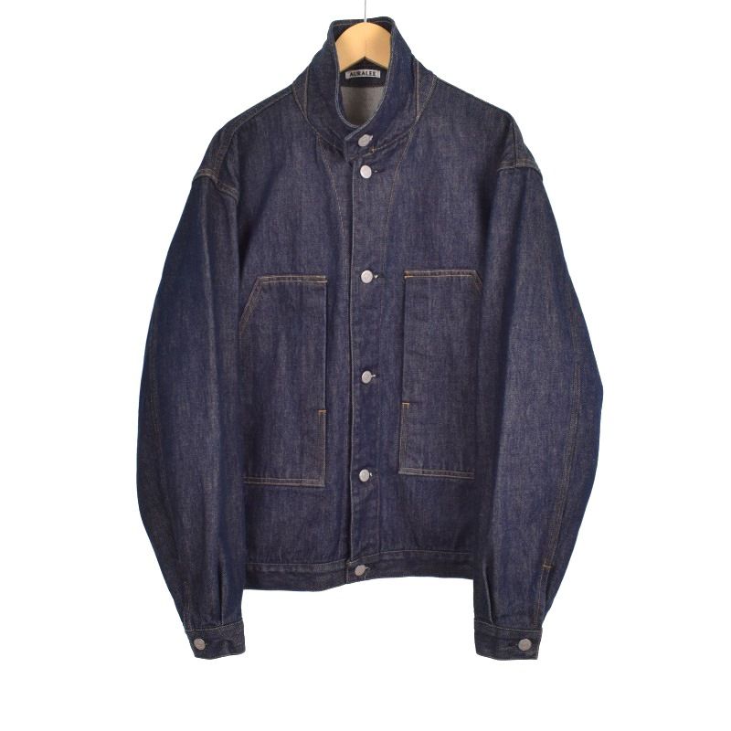 ジャケット・アウター AURALEE HARD TWIST DENIM BLOUSON20ss AURALEE HARD TWIST DENIM BLOUSON20ss