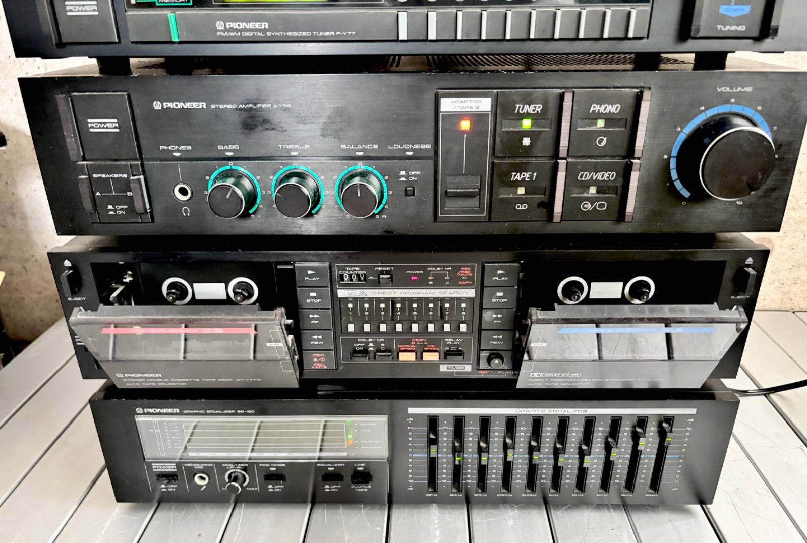 PIONEER パイオニア オーディオ機器 ラフィックイコライザー SG-120