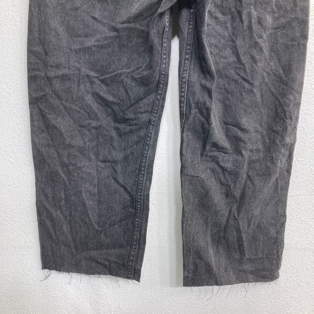 LEVI’S　リーバイス　550　ブラックデニム　W36　神サイズ　大きい 90s USA製 Levi'sリーバイス 550 ブラック デニムパンツ w36 L34