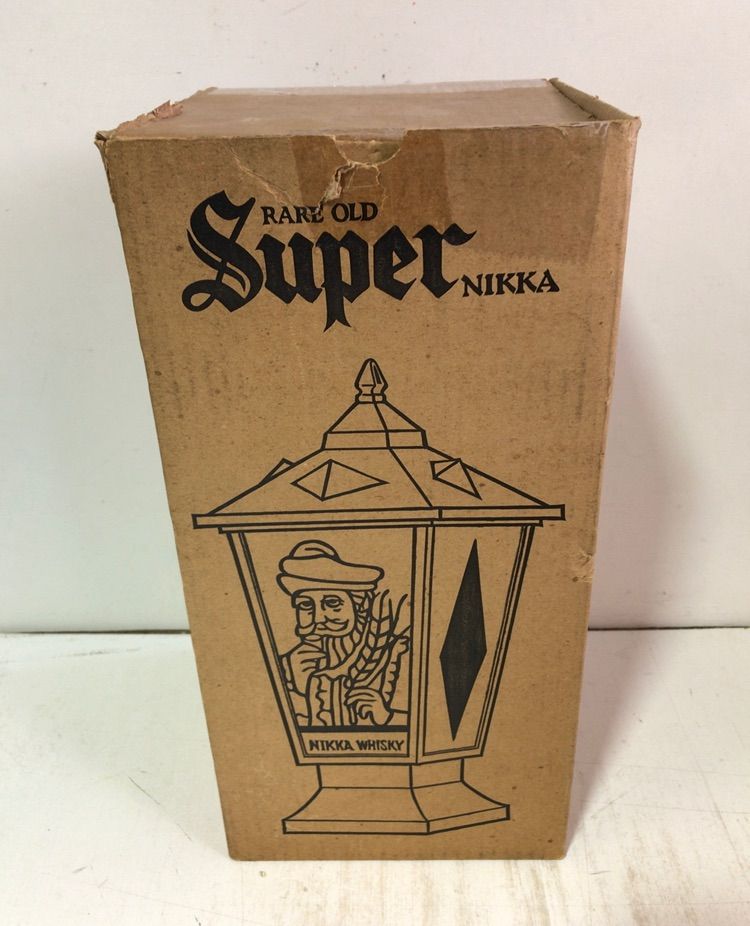 C2344◇未使用品 ニッカウヰスキー ステンドランタン ステンドグラス