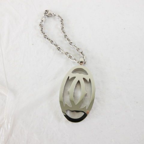 カルティエ Cartier チャーム 2Cロゴ シルバー A994