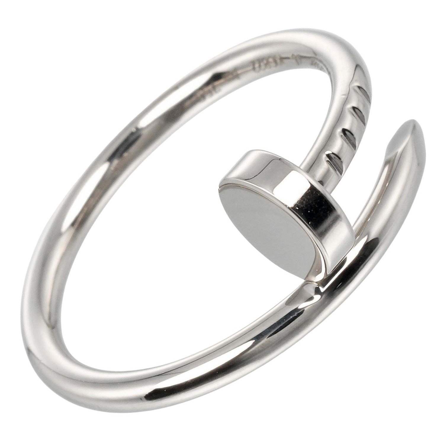 CARTIER】カルティエ ジュストアンクル スモールモデル K18ホワイト 