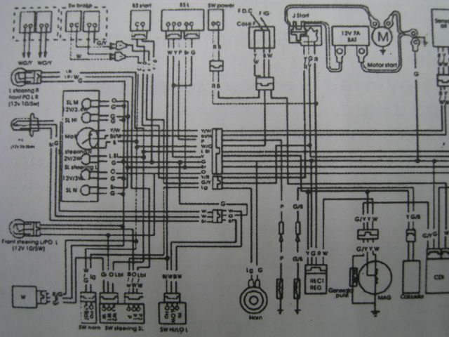 XR650R 取扱説明書 英語版 ホンダ 正規 中古 バイク 整備書 配線図有り