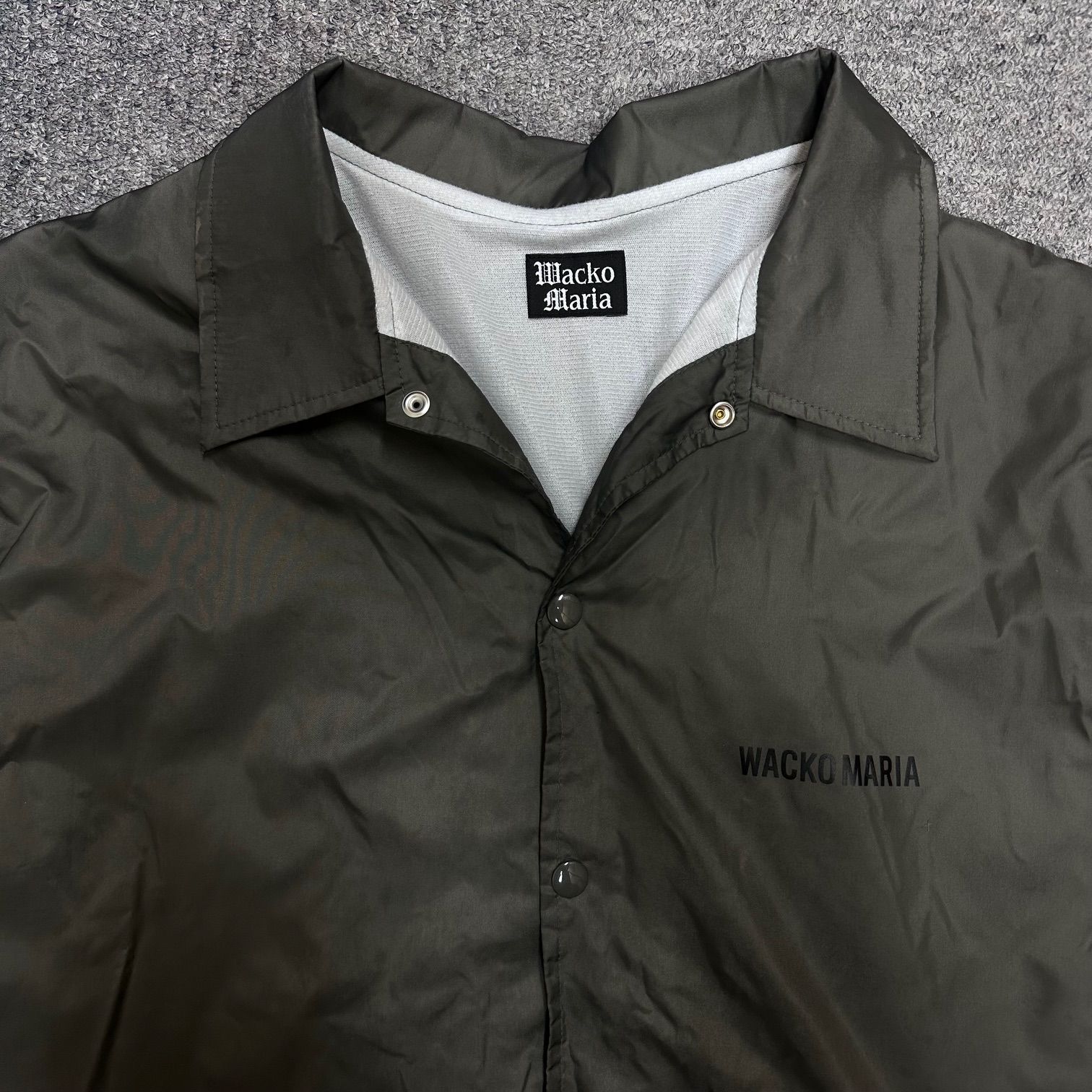 参考上代18700円 WACKO MARIA 25SS COACH JACKET コーチジャケット 