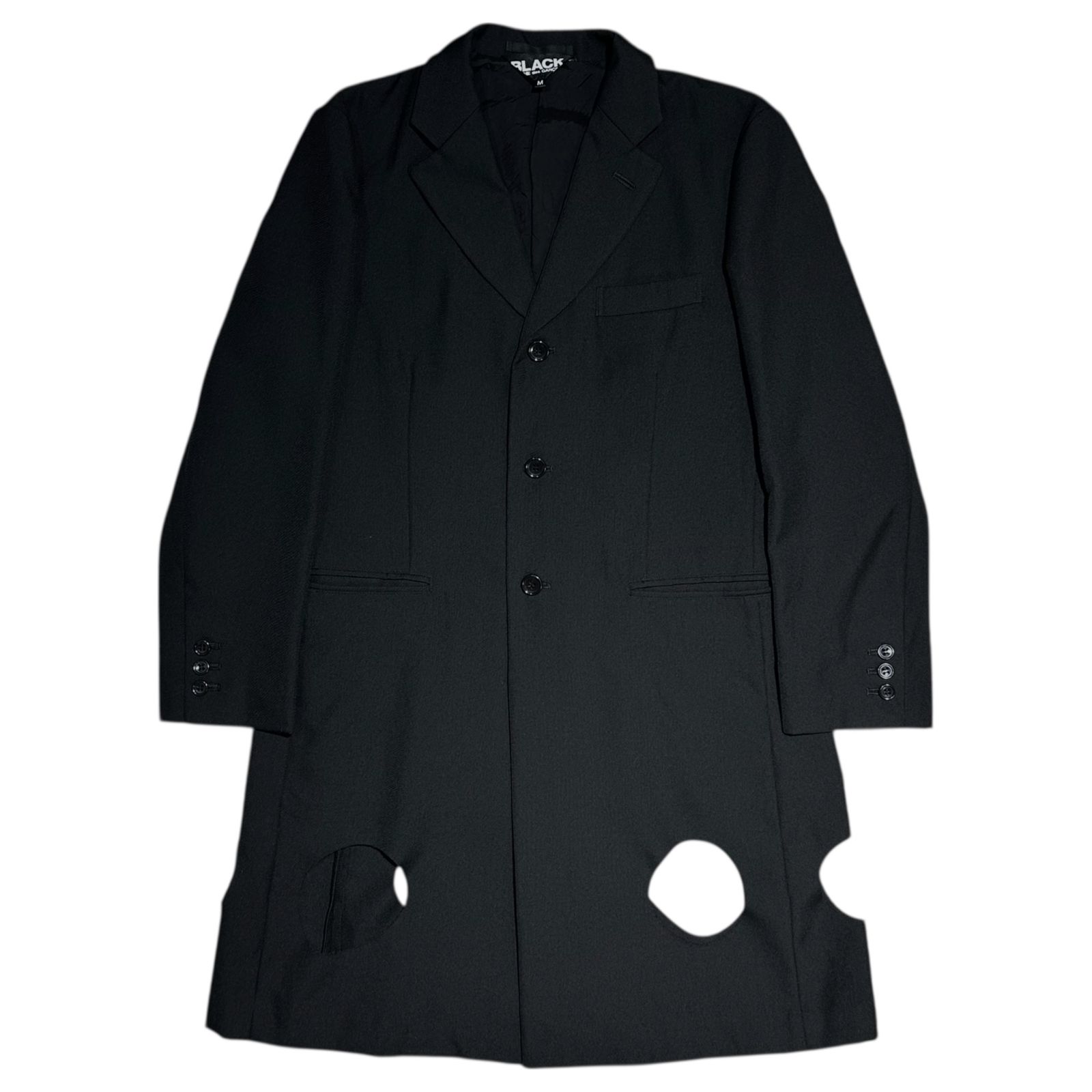 BLACK COMME des GARCONS(ブラックコムデギャルソン) 19SS Hem with 
