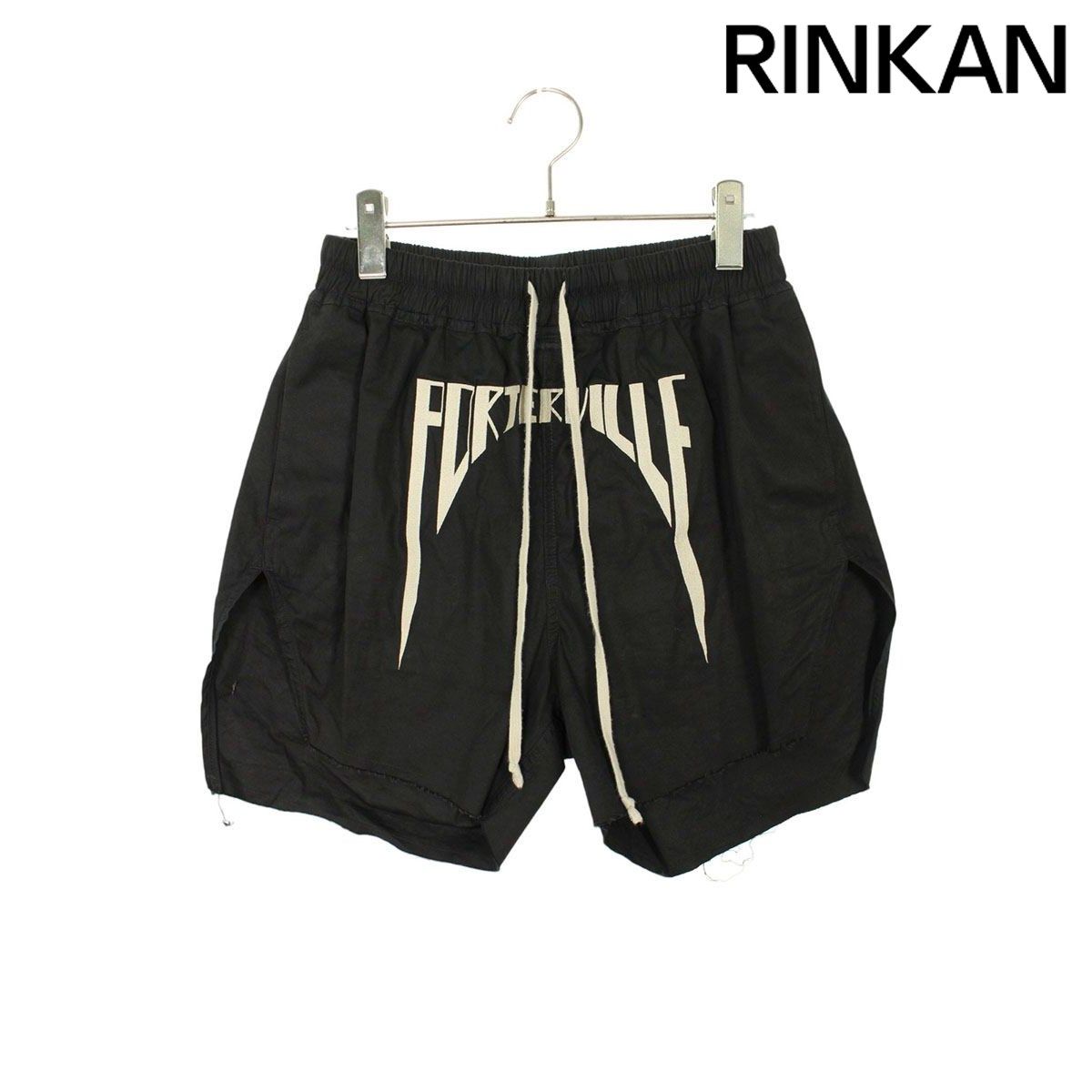 リックオウエンス RR02D6304-TEEM7 エンブロイダリーショートパンツ メンズ 46
