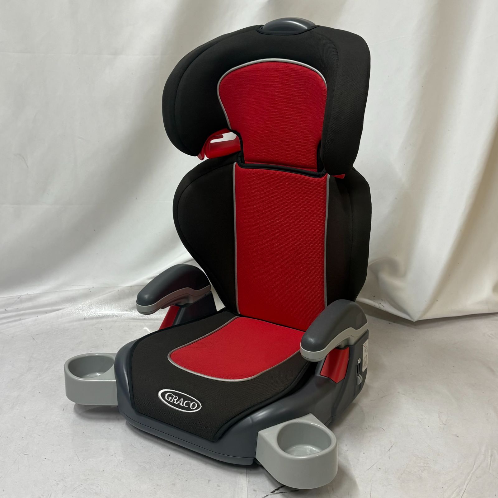 【2個セット】GRACO ジュニアシート　カップホルダー　説明書付き GRACO グレコ ジュニアシート カップホルダー 説明書付き レッド 赤