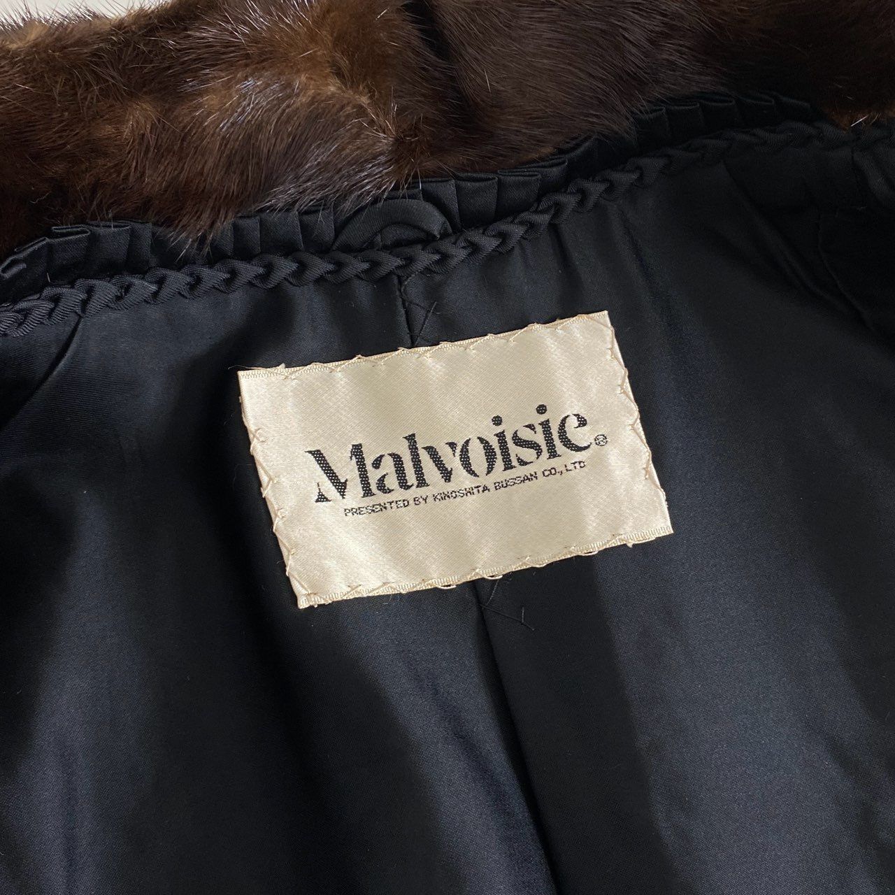 1h15 【タグ付き】Malvoisie 高島屋 SAGAMINK サガミンク 11号 ダーク 