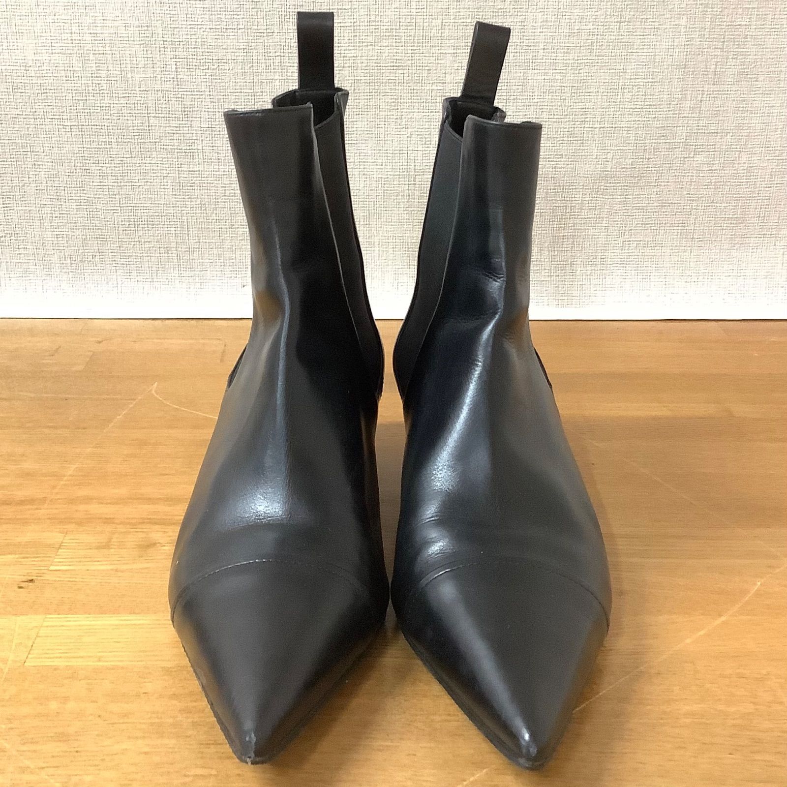 JIL SANDER ジルサンダー サイドゴアブーツ ブラック サイズ37 1