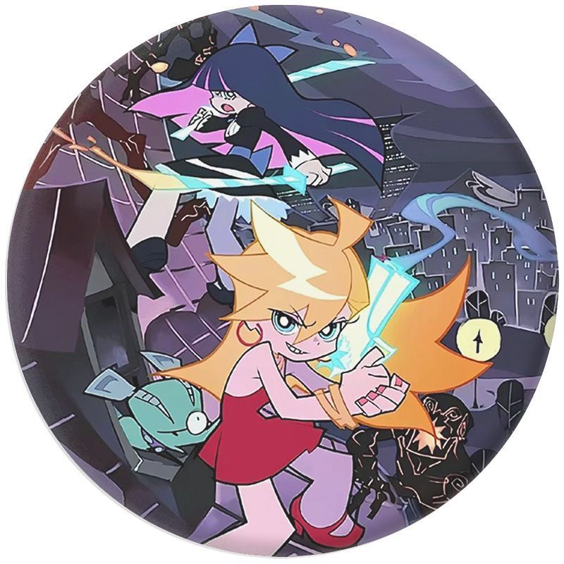 パンティ&ストッキングwithガーターベルト アニメ 缶バッジ (24個